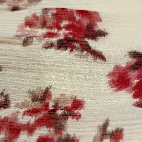 Paige Evonna Dress In Nude Cream/Cherry Red - NEW WITH TAGS - Picture 6 of 6